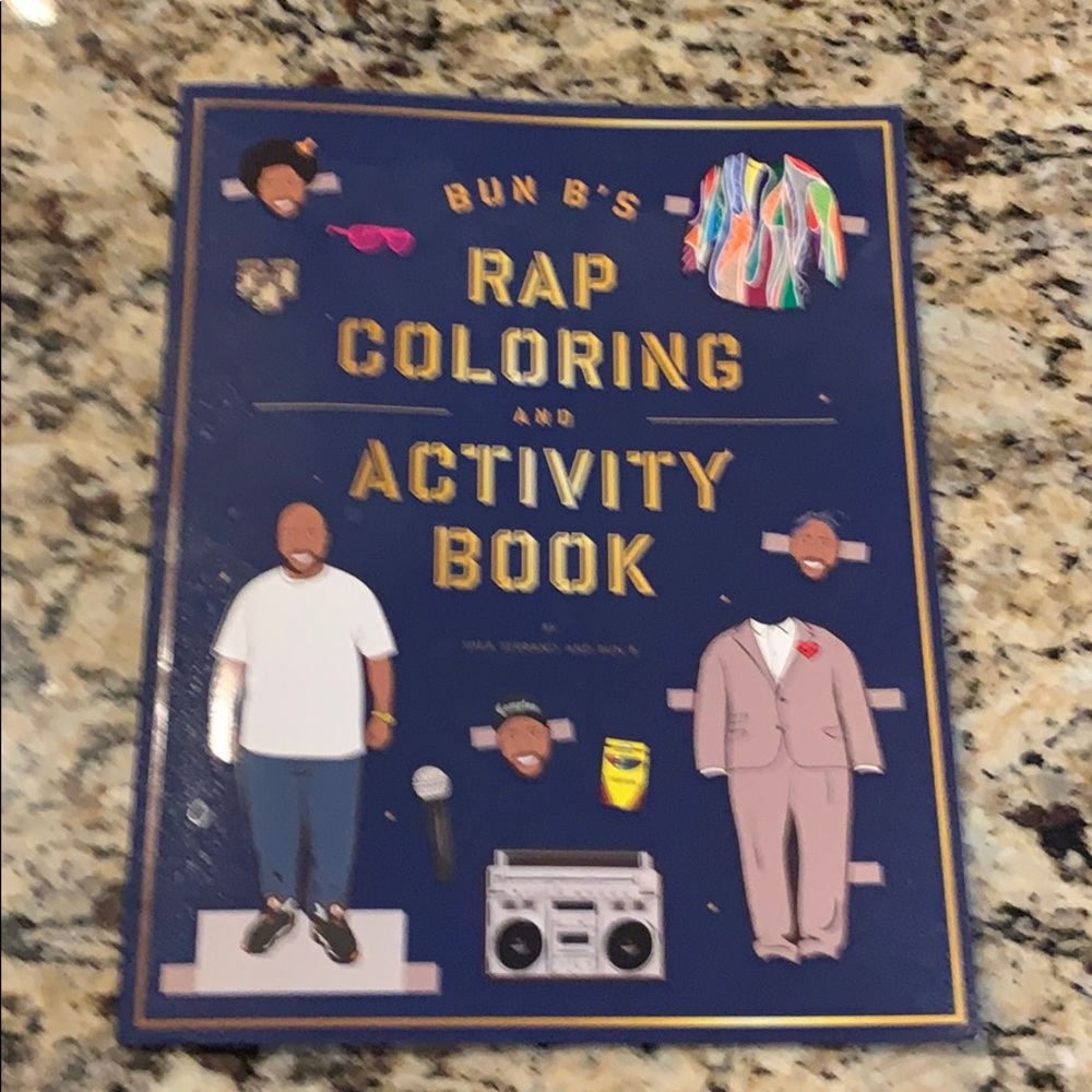 Bun B’s rap coloring and activity book